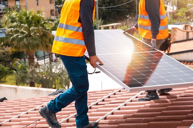 workers-assemble-energy-system-with-solar-panel-bkk